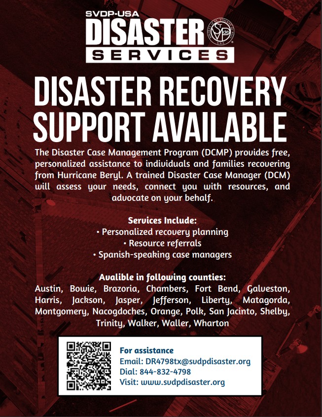 SVDP Disaster Support